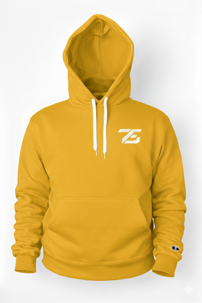 هودي "تاجر" الأصفر (Tajer Premium Yellow Hoodie)